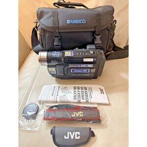JVC GR-AX760U Compact VHS-C Video Camcorder 600x Zoom Untested